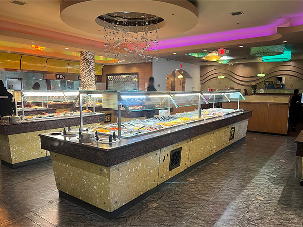 Sakura Buffet hibachi and grilled dishes