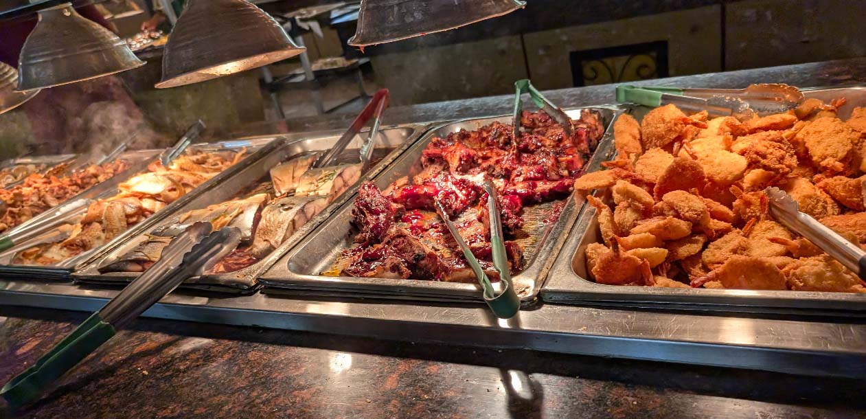 Sakura Buffet Chinese and Asian dishes